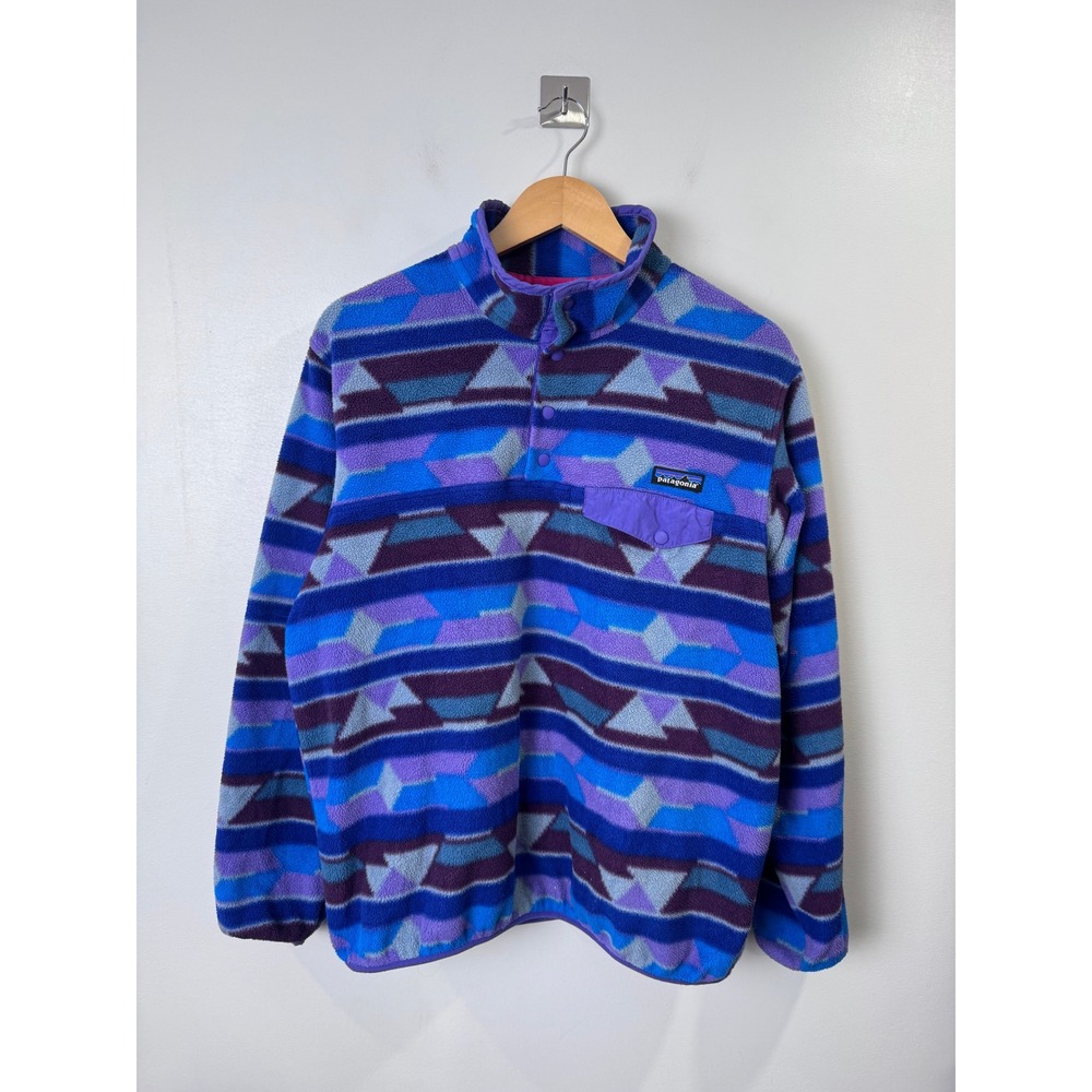 Patagonia Synchilla Pullover Retired Southwest Wild Desert Aztec Purple Large